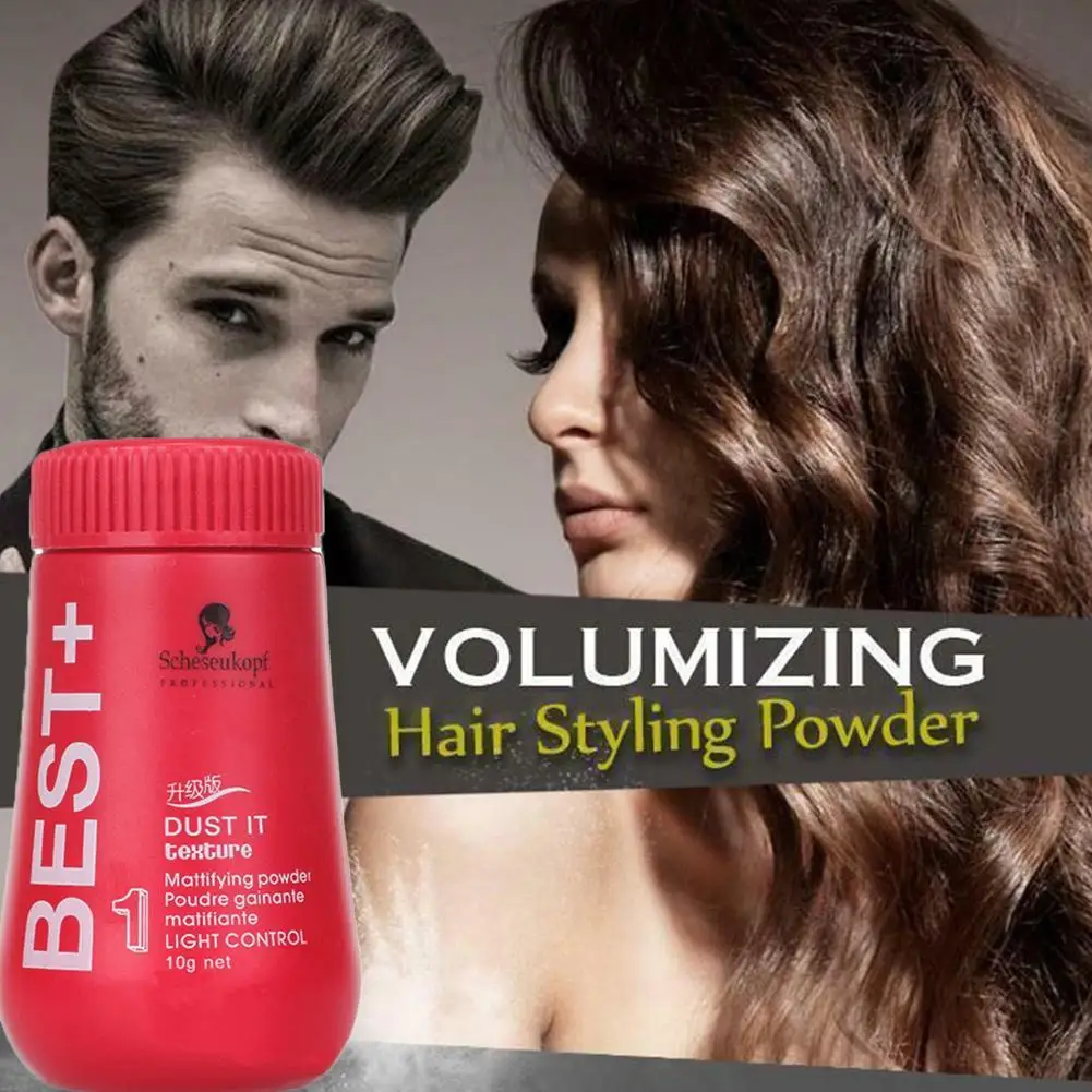 Hair Mattifying Powder Increases Hair Volume Captures Haircut Unisex Modeling Styling Hair Powder