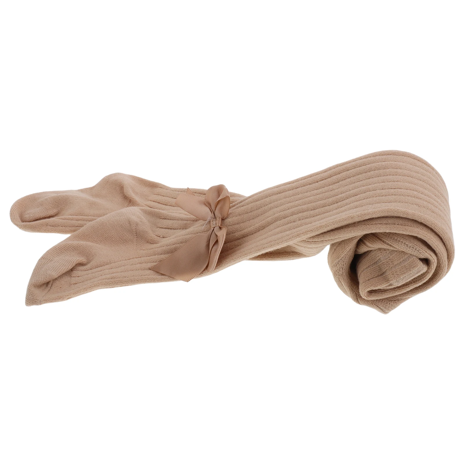 

Baby Socks Bow Girls Spring Autumn Knee Stockings Beige Child Long Toddler Socks Non Slip Newborn Stockings Leggings