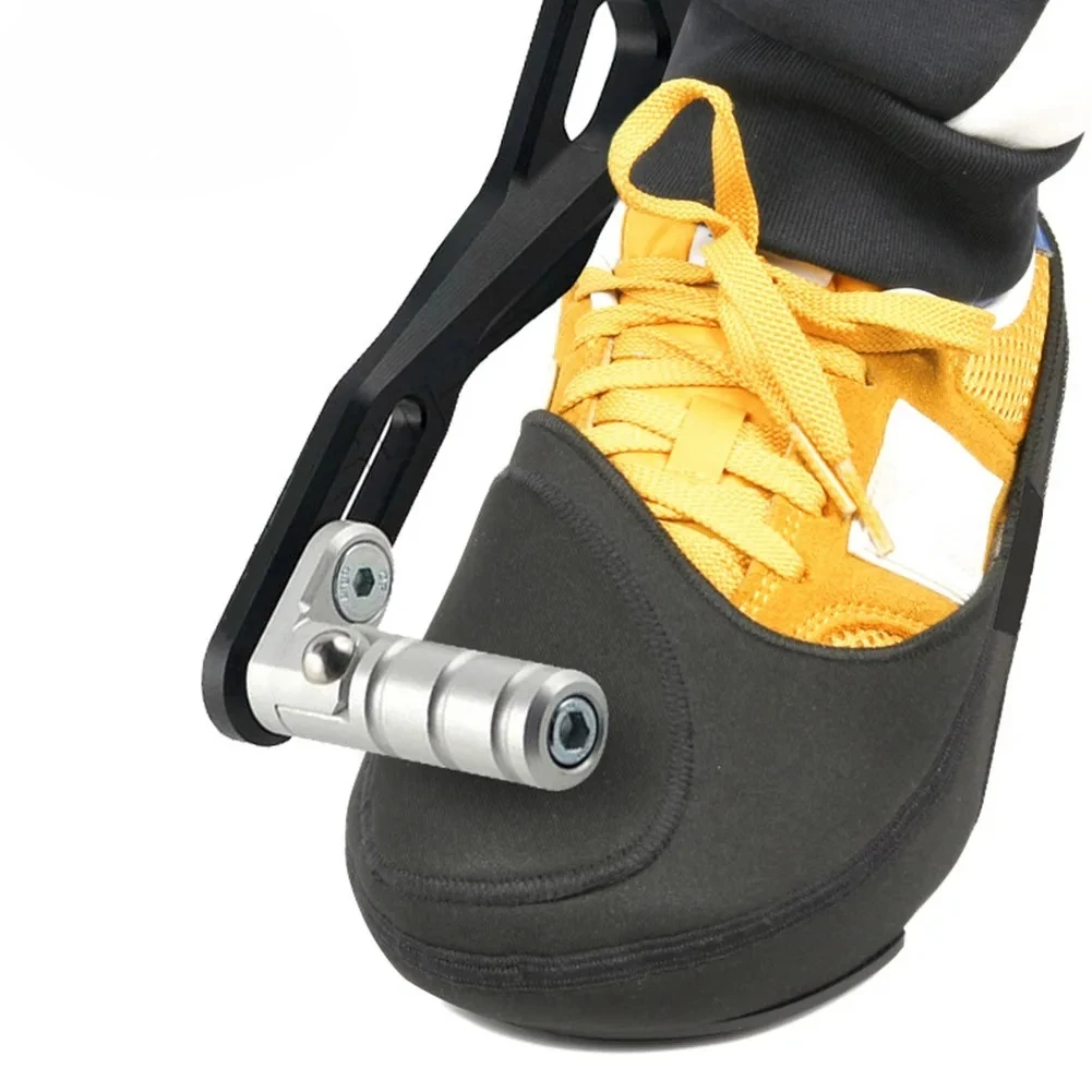 

Shoes Shifter Protector Anti-slip Waterproof Black Easy-installing Motorcycle Toe Protector Gear