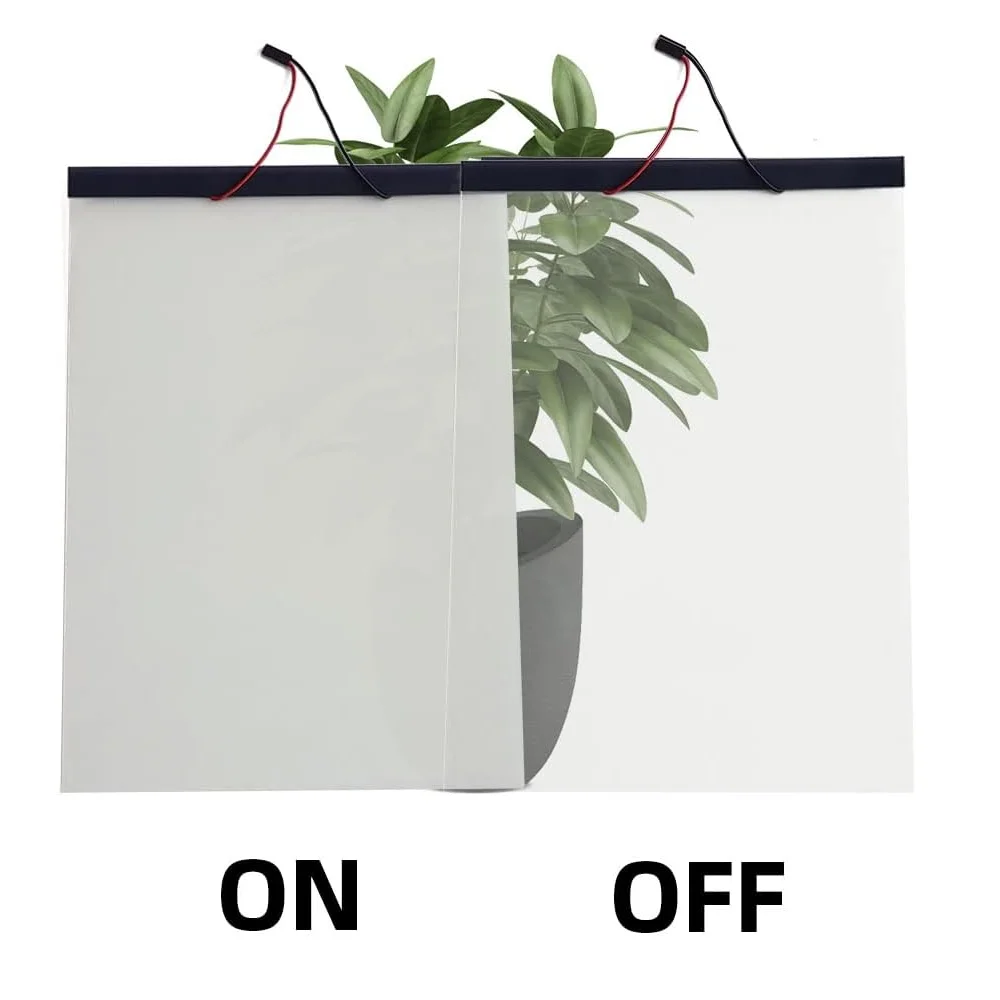 

Pdlc Dimming Magic Window Smart Privacy Glass Pdlc Film in Roll Self Adhesive