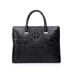 Genuine Leather Men's New Business Laptop Bags Fashion Leisure Messenger Handbag Luxury Cowhide Casual High Quality Briefcase