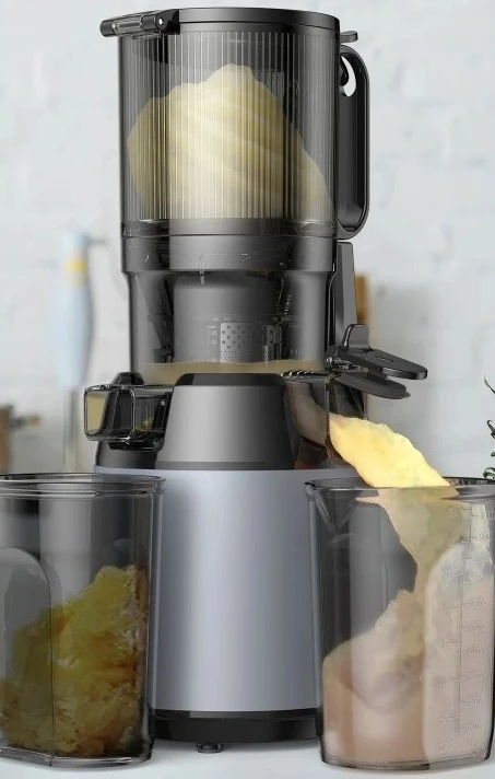 Large diameter is 130mm large capacity original juice suitable for machining slow milling slow juicer