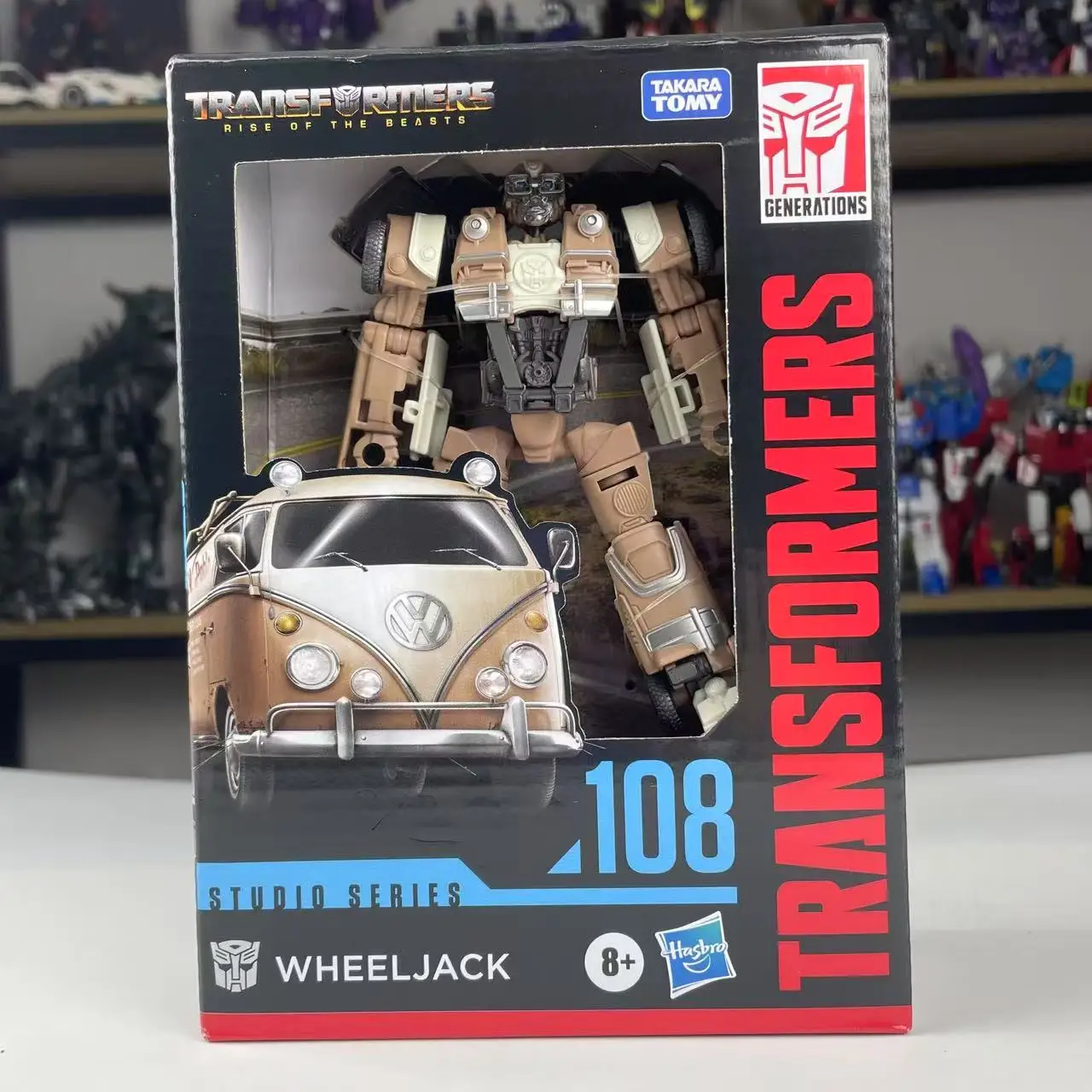 

Hasbro Transformation Toy 3C Version SS108 12CM Wheeljack Classic Movie 7 Enhanced Class D Autobot Model Action Figures Anime