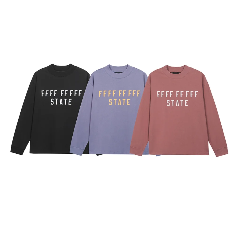 

Классическая новая цветовая гамма футболок с длинным рукавом, мужская модная футболка с принтом, свободного кроя, уличная одежда, футболки с длинным рукавом.