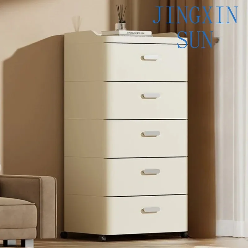 Drawer Type Storage Box Multifunctional Bedroom Organizer Boxes Accessory Organizing Cases Large Containers with Wheels