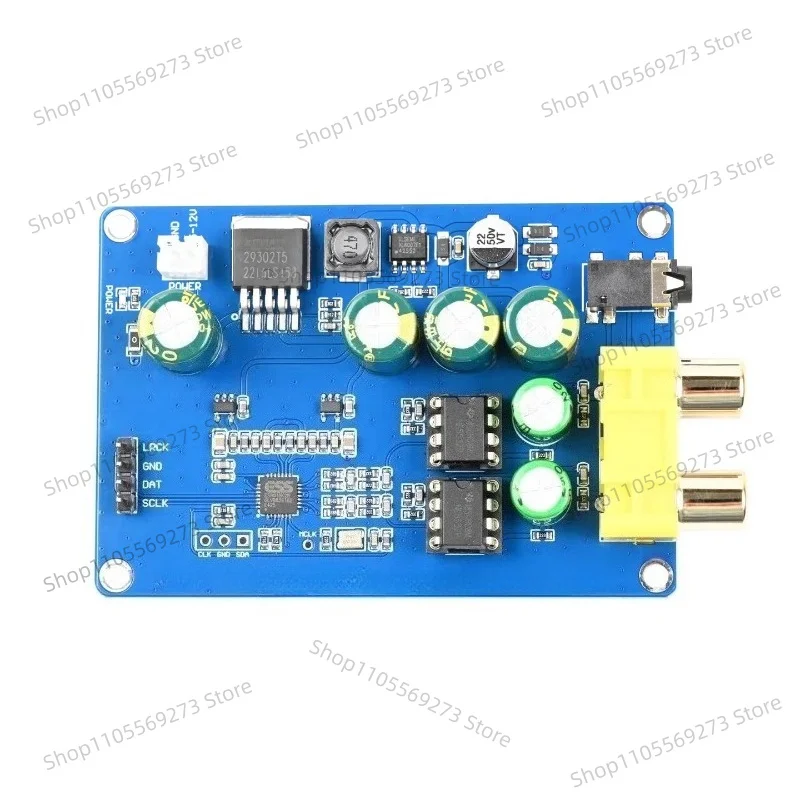 DIY ES9018K2M HiFi Audio DAC Decoder Board I2S Input Lossless Music Player Module for Audiophile Sound System Upgrade