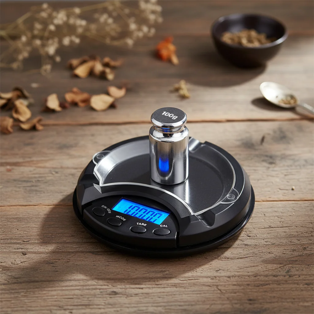 

Portable Precision Electronic Scale LCD Display Backlight Pocket Scale Blue Backlight Plastic Weight Scale Jewelry