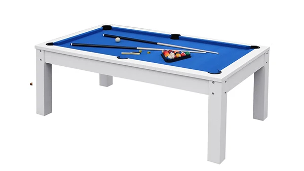 Multi Functional Engineer MDF 3 in 1 7ft Pool Table with Dining Top Indoor Billiard Game Customizable 2 Years Warranty