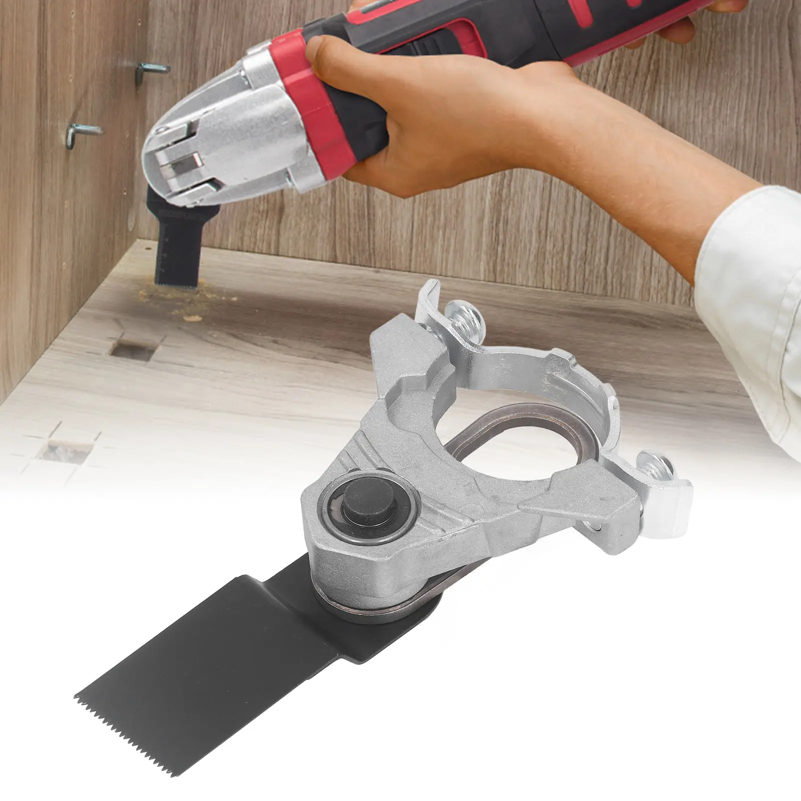 Angle Grinder Converter Tungsten Steel Multifunctional Oscillating Tool Adapter Kit for Cutting Grinding Polishing Power Tool