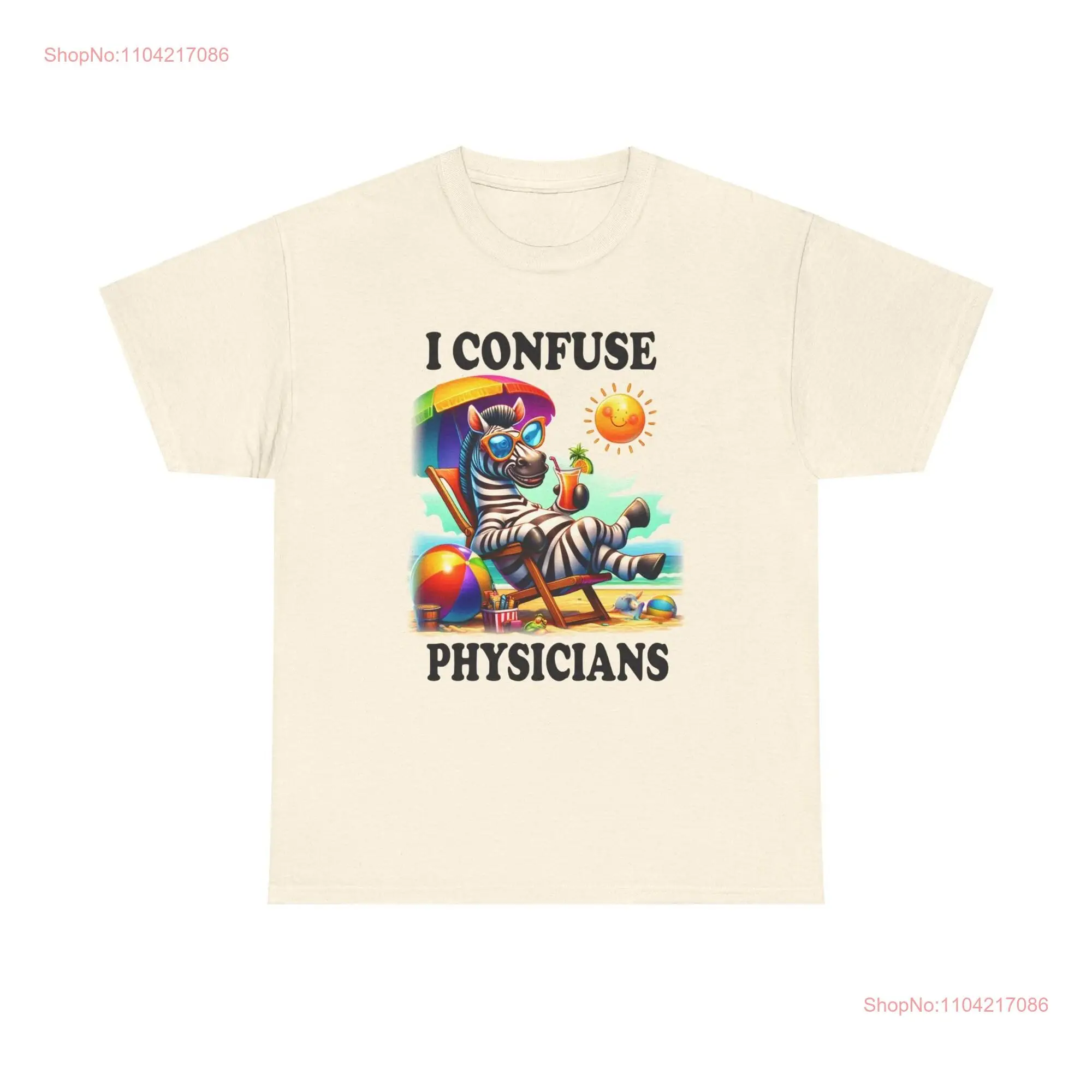 Funny I Confuse Physicians Rare Disease T Shirt Zebra Chronic Illness Inspirational Outfit Invisible