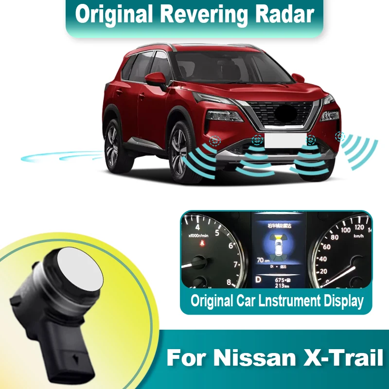 New! Reversing radar for car Assistance Backup Sensor Sound Warning Detection System For Nissan X-Trail 2017 to 2022 2023 2024