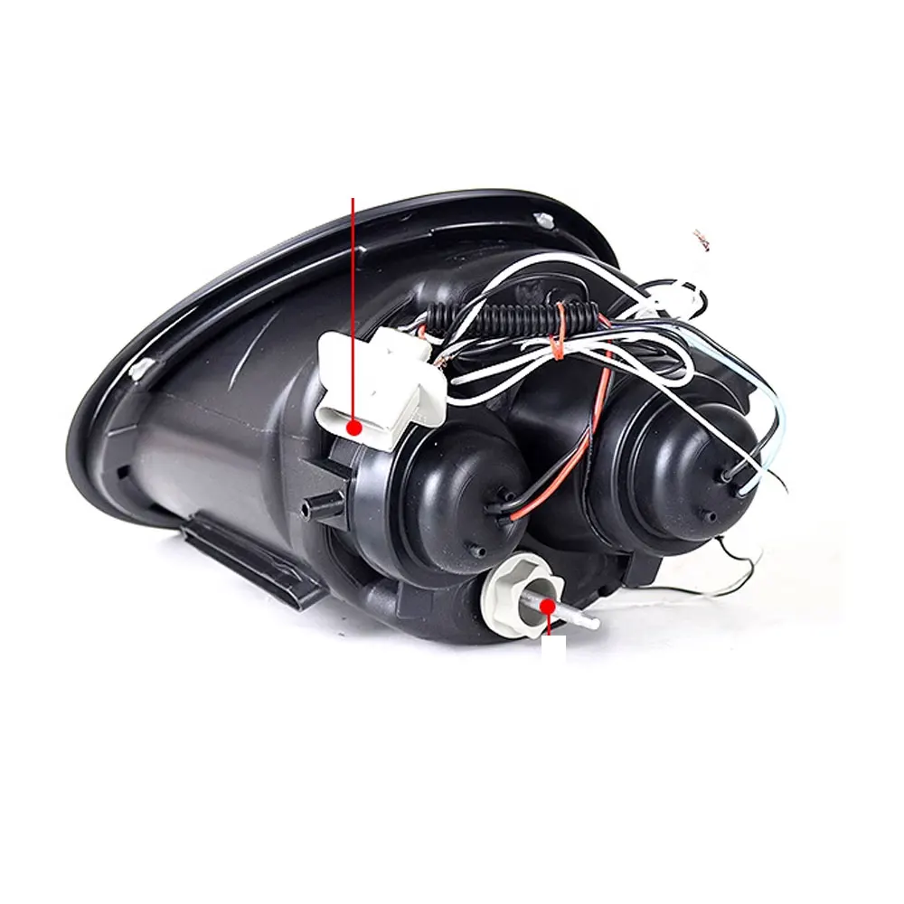 Car Lights For Volkswagen VW Beetle Headlights 1998-2005 LED Projetor Headlamp Daytime Running Light Automotive Accessories
