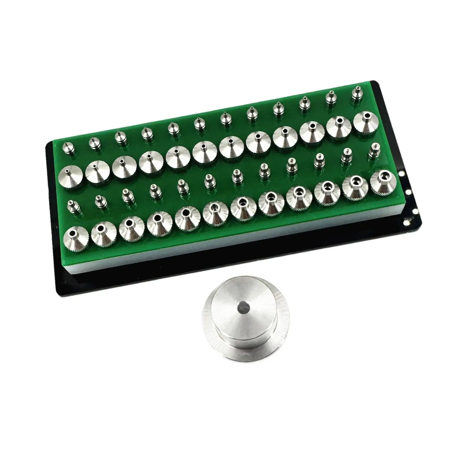 

48 Pieces Watch Jewelry Hole Dies Replacement Beginner Watchmaker Home Use
