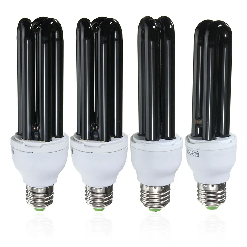 20W E27 UV Light Bulb AC220V Straight Low Energy Ultraviolet Fluorescent Black Light CFL Violet Detection Lamp