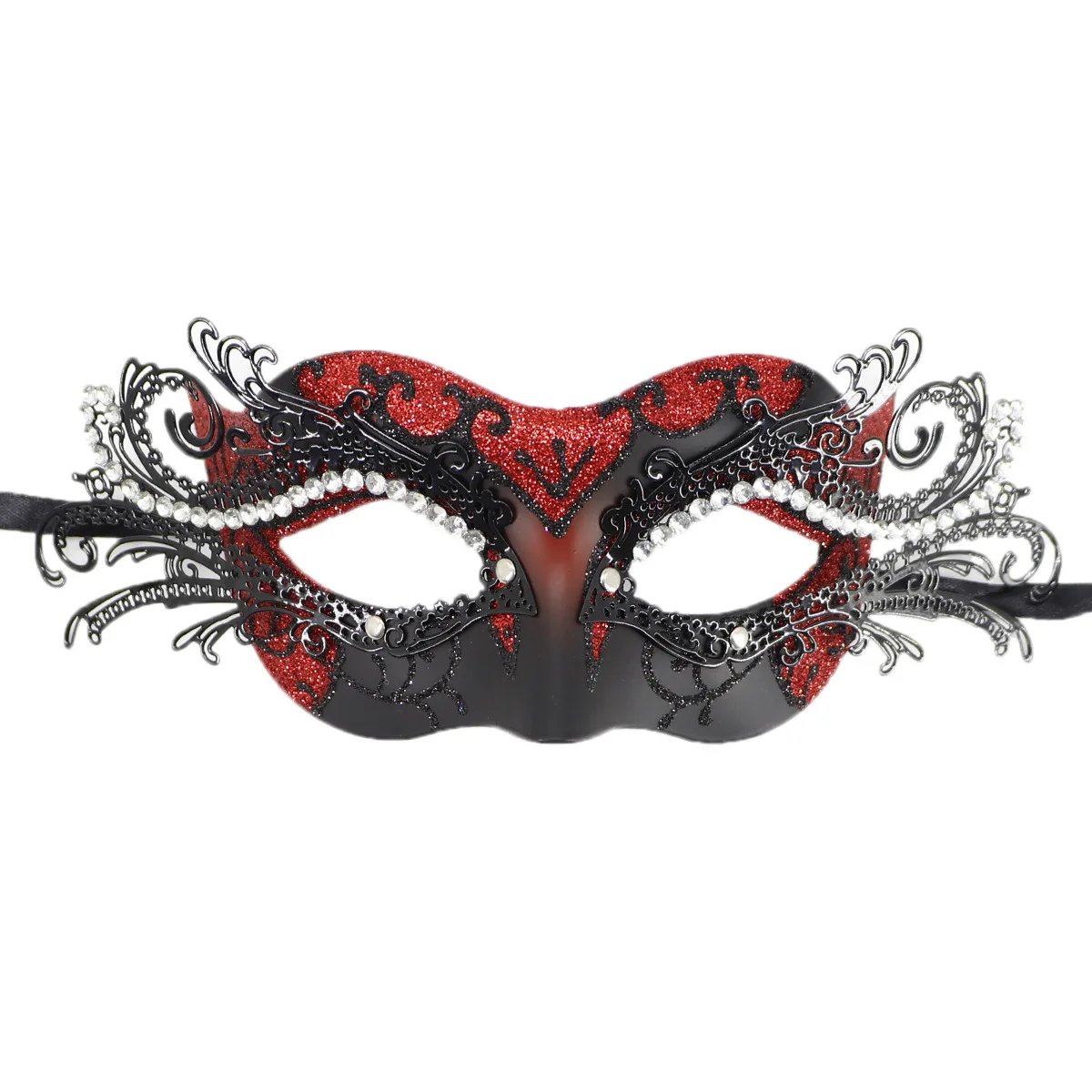 Couple Iron Metal Butterfly Masquerade Mask Halloween Carnival Easter Performance Queen Party Masks