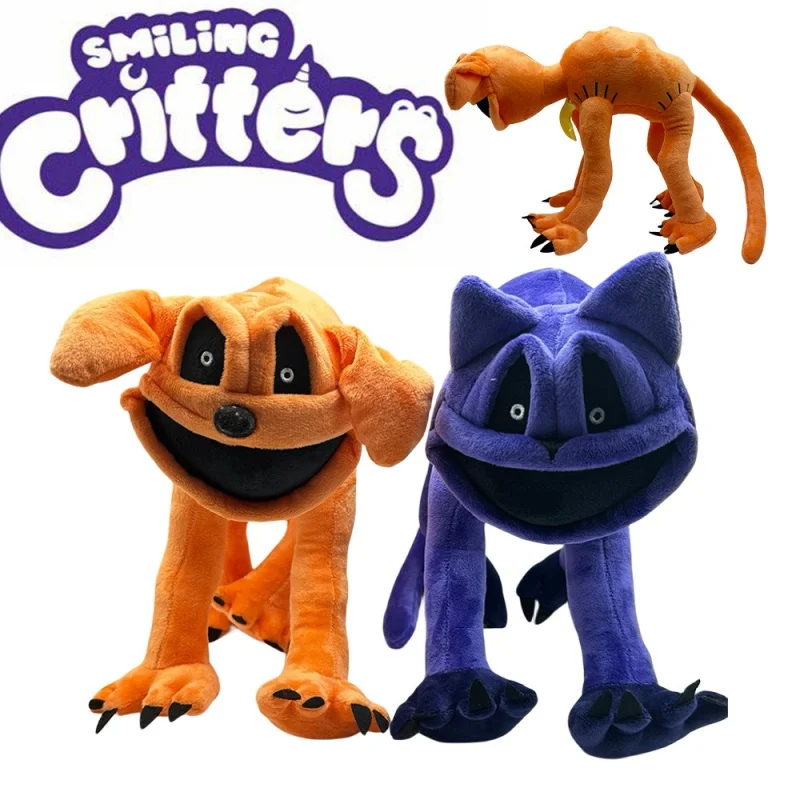 Hot Sale Smiling Critters Plush Toy New Monster Catnap Plush Smiling Critters Plushies Stuffed Pillow Doll For Kid Companion Toy