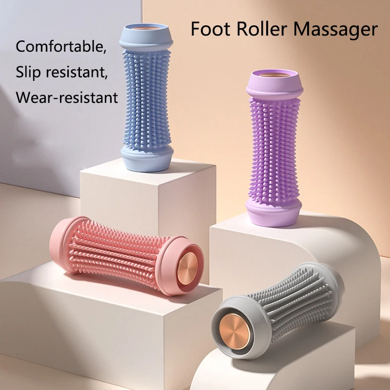 New Foot Roller Massager Plantar Fasciitis Deep Tissue Back Leg Hand Tight Muscle Massage Relax Tools