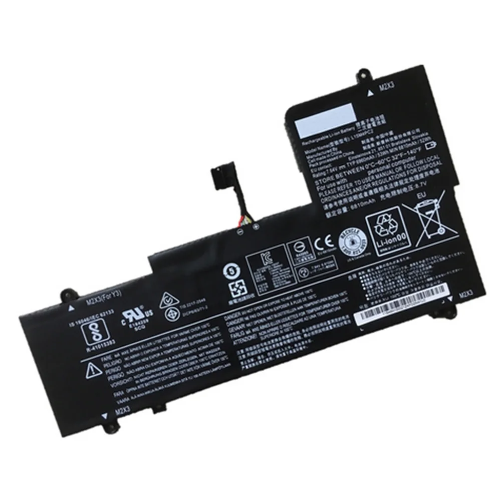 7.64V 53WH L15M4PC2 L15L4PC2 Laptop Battery For Lenovo YOGA 710-14ISK, 710-14IKB,710-15ISK,710-15IKB,5B10K90778,5B10K90802