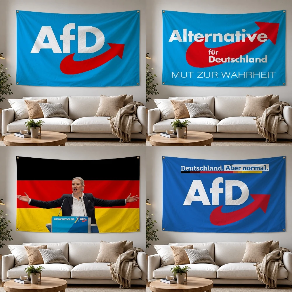 Afd Alice Weidel Outdoor Flag for Home Camping Party Club Decor Garden Yard Wall Hanging Banner
