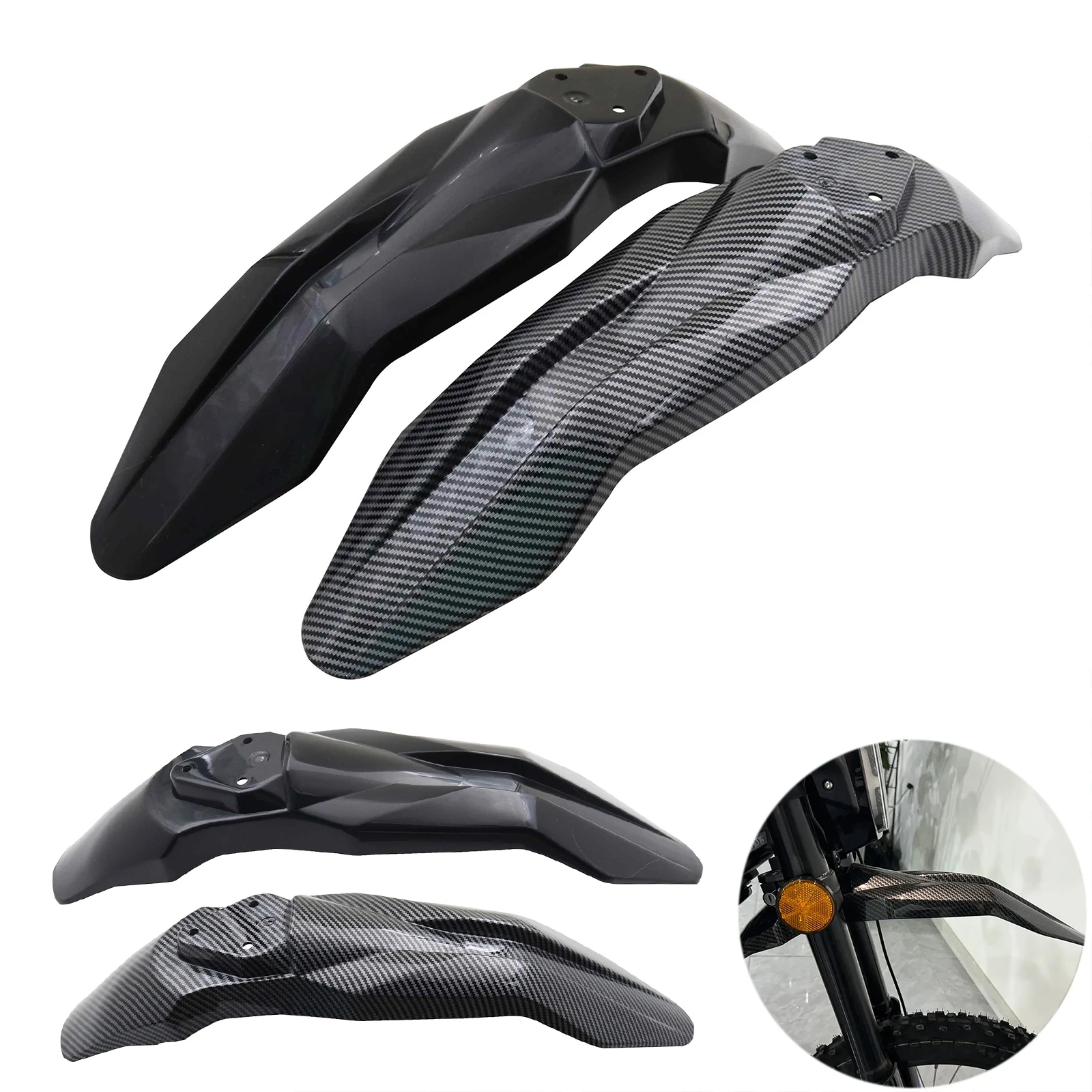 Para Peças Talaria Sting X3: Para-lama Dianteiro de Motocicleta MX3 MX4 Enduro Motocross Pit Dirt Bike - Acessórios de Plástico para Moto