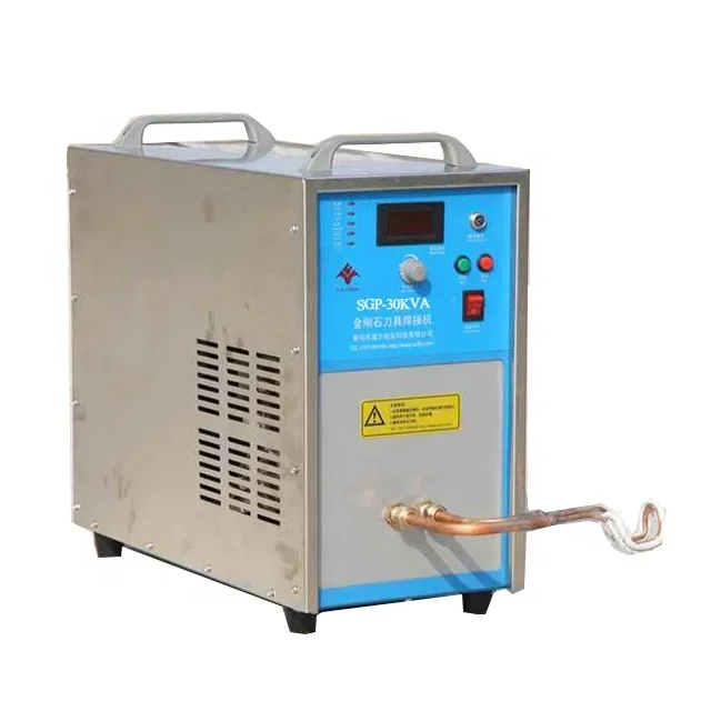 Automatic induction copper pipe welding machine