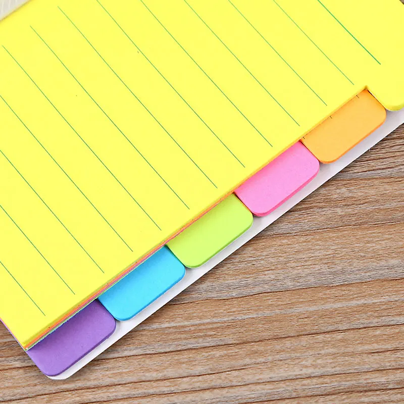 1PC N Times Sticker Hand Account Book Post-it Note Book Sub-Schedule Record Post-it Note Book Manual Color Sticky Post-it Note