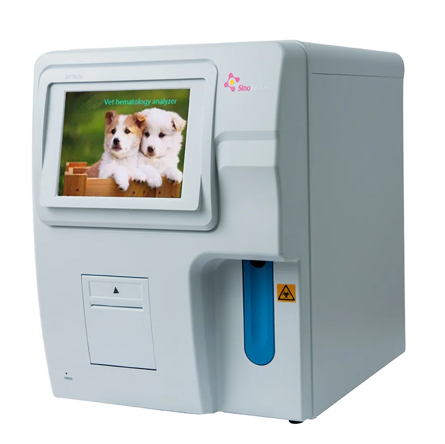 Sinothinker SK9600vet Open System Veterinary Blood CBC Machine 3 Part Hematology Analyzer for Clinics and Research Institutions