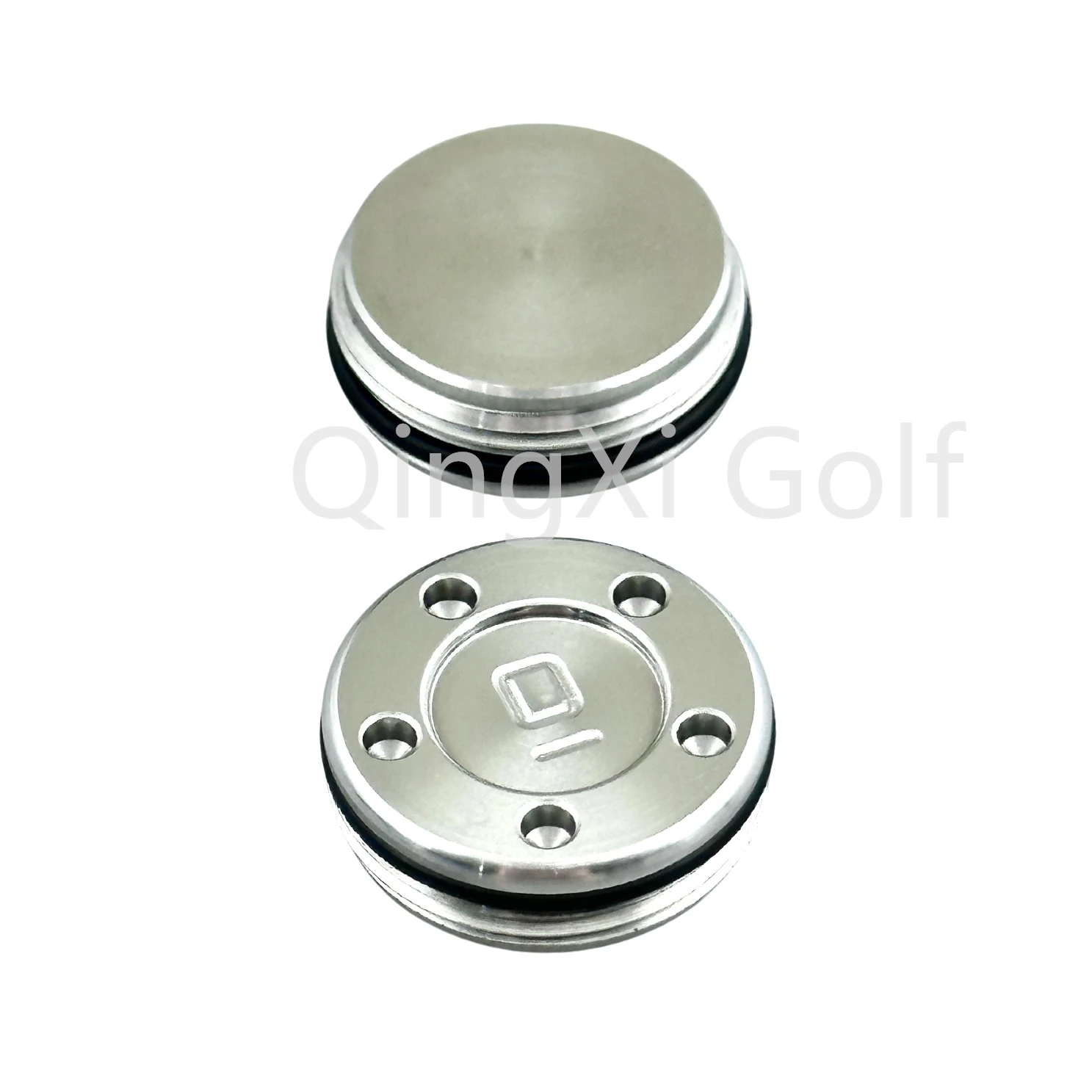 Peso de golf Números plateados Tornillos de putter Pesos compatibles con pesas de cabeza del club de putter Titleist Scotty Cameron