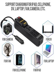 400W Power Inverter 12v to 220 Current Inverter 5V 3.1A 4 USB 3 Universal Socket Adapter 220 to 12V Car power inverter