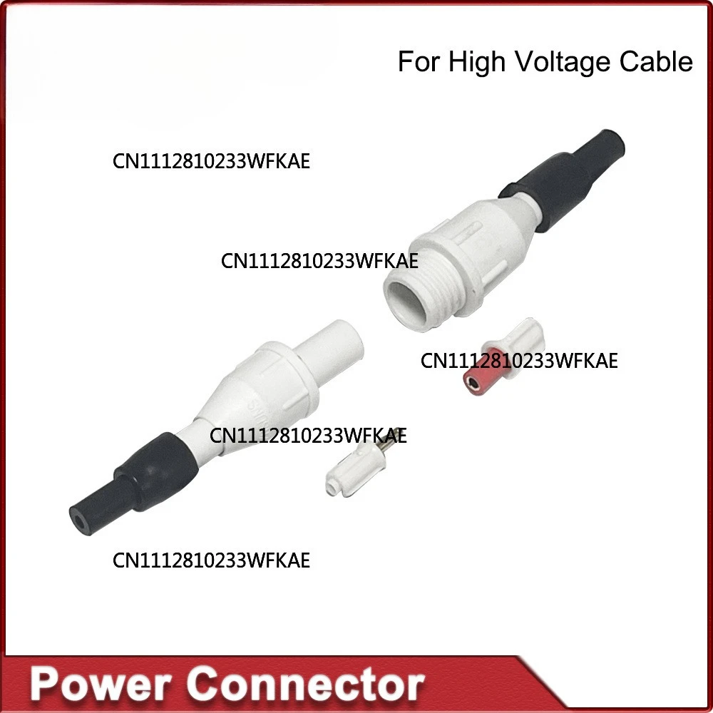 2PCS  High Voltage Adapter/Connector for Laser Power High Voltage Cable