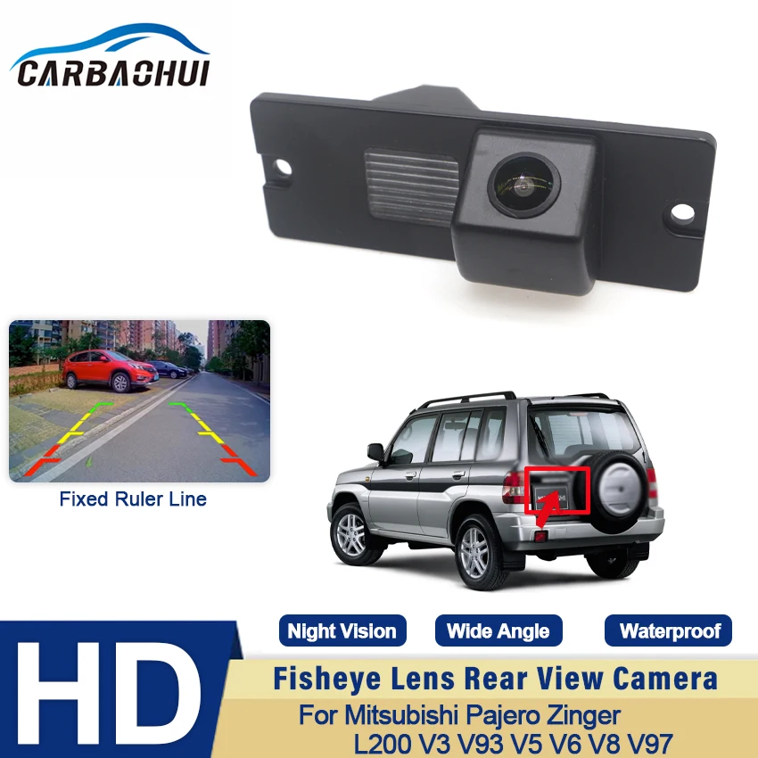 

Car CCD Night Vision Backup Rear View Camera Waterproof Parking Assistance For Mitsubishi Pajero Zinger L200 V3 V93 V5 V6 V8 V97