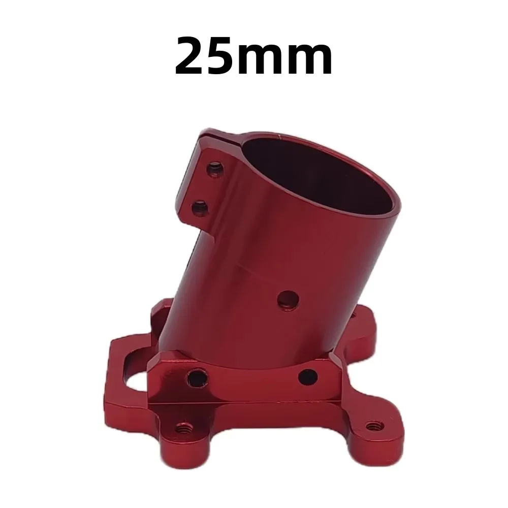 1 peça peças uav multieixo liga de alumínio tubo de carbono conexão pé montagem peças de fixação 16mm 20mm 22mm 25mm preto