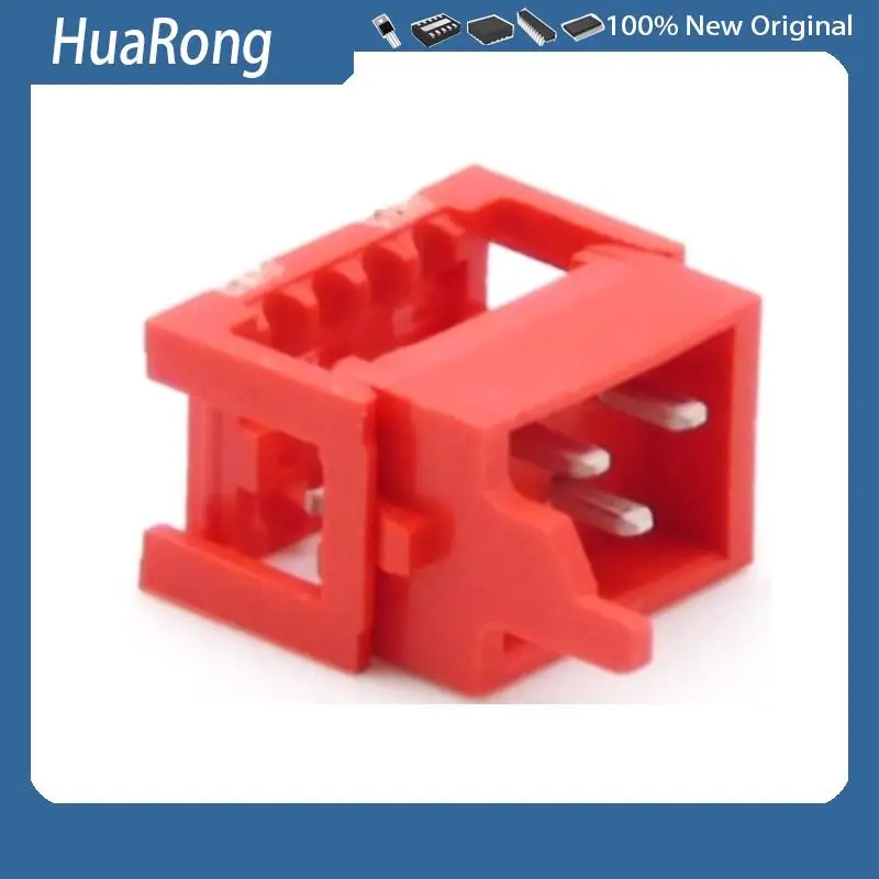 New 1.27mm Pitch Micro-Match Connector,4 Pin IDC Connector For 7-215083-4