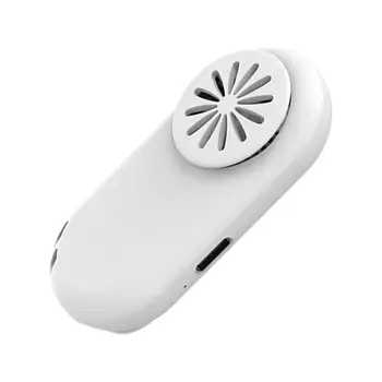 Draagbare clipventilator Verstelbare geventileerde persoonlijke ventilatoren voor reizen Miniventilator met 3 versnellingen voor kamperen, wandelen, fietsen en dagelijks gebruik
