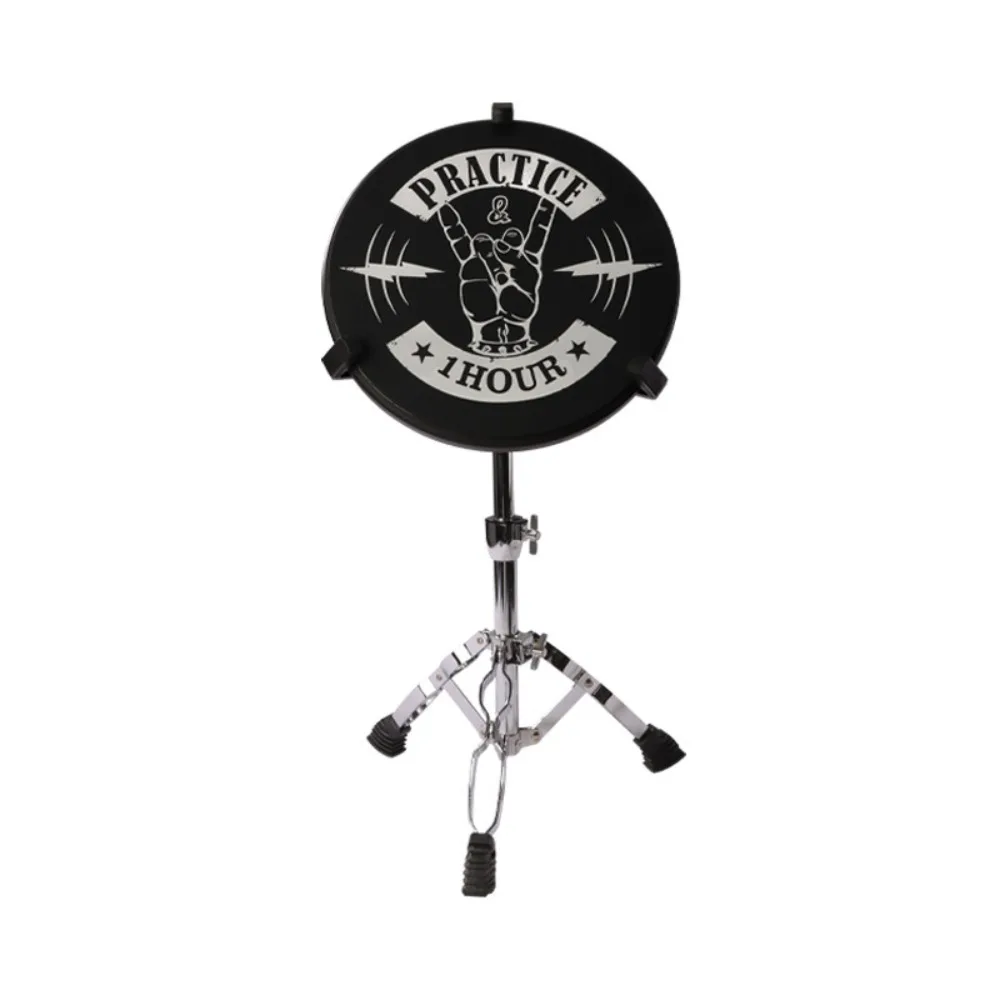 12 polegadas mudo tambor iniciante silêncio profissional kit de bateria prática metrônomo tambores almofada greve placa instrumento musical percussão