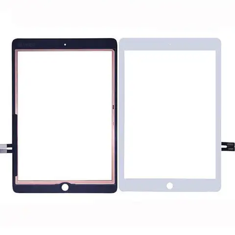 Écran tactile extérieur LCD pour iPad5 iPad6 5e 6e 2017 2018 A1822 A1823 A1893 A1954 capteur de numériseur d'écran tactile panneau de verre extérieur