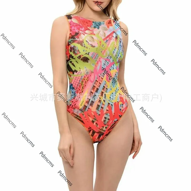 

2025 new European and American swimsuit упальник one-piece swimsuit women ozon beach Russian bikini women