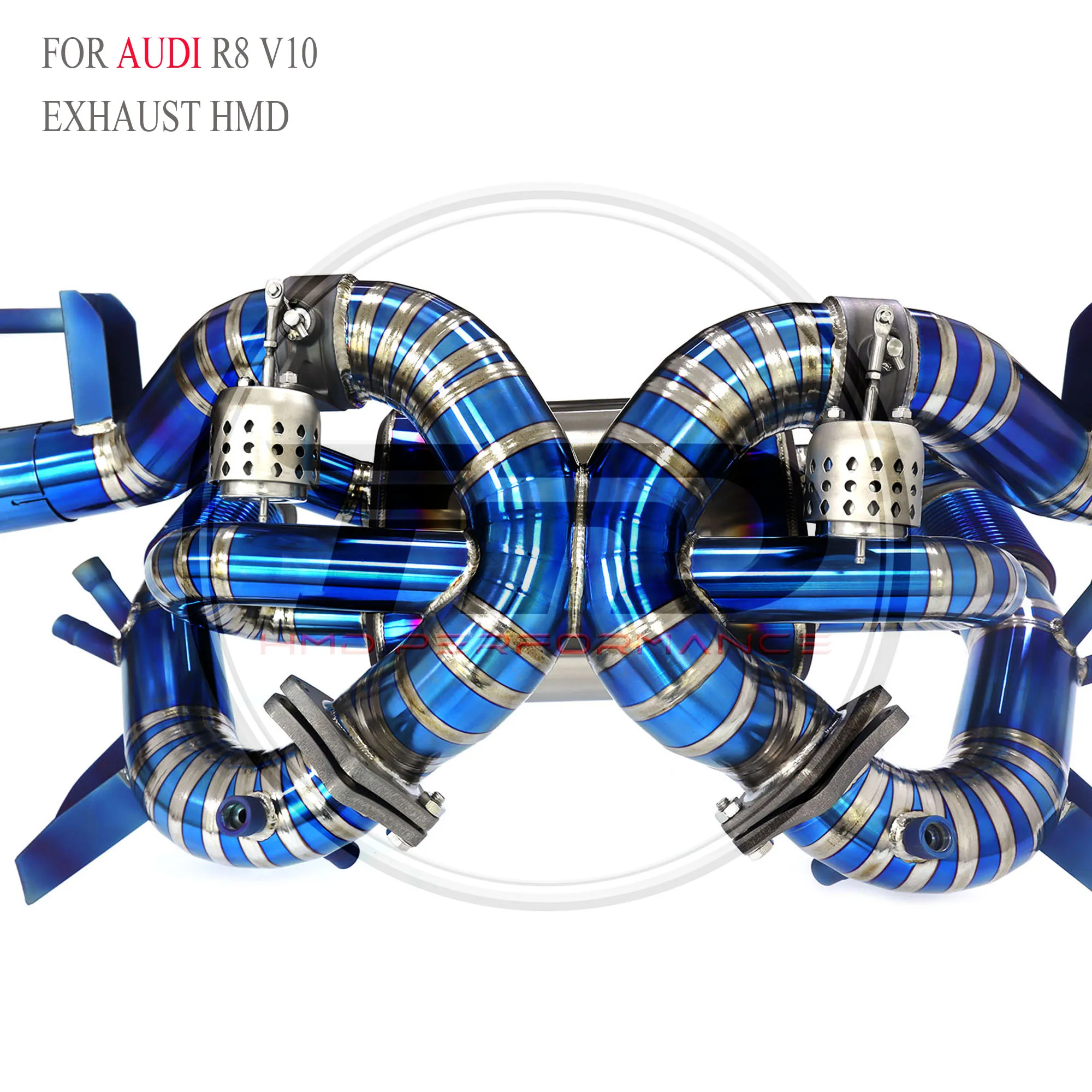 

HMD Exclusive Customization Titanium exhuast Catback for Audi R8 V10 High Performance Exhaust With OPF Vacuum Valve Car Parts