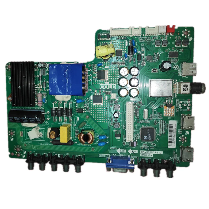 

Free shipping! TP.VST69D.PB701 3MU69X 43L13550C 40L1600C Three in one TV motherboard tested well