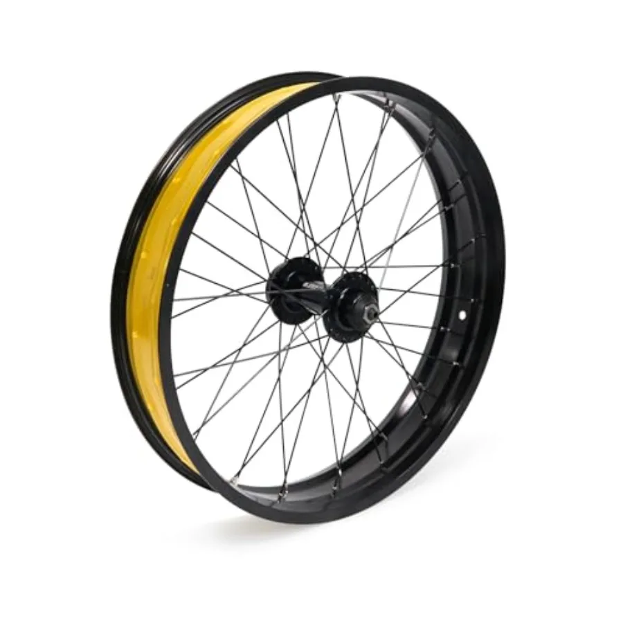 

20/26 x 4.0 inch Fat Tire Bike Front Wheel, Aluminum Alloy Bike Rim, 36H High-Strength Fat Bike Wheelset, 135mm Hub, 9mm Quick