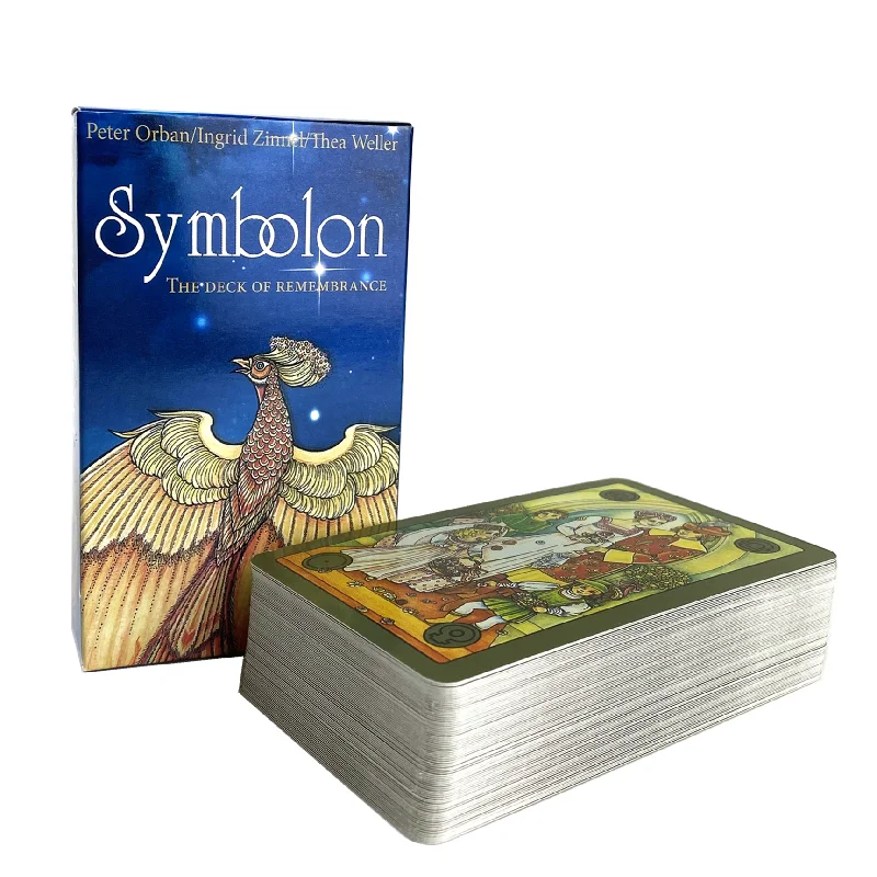 

Symbolon Tarot Cards Divination Deck English Versions Edition Oracle Board Playing Game For Party