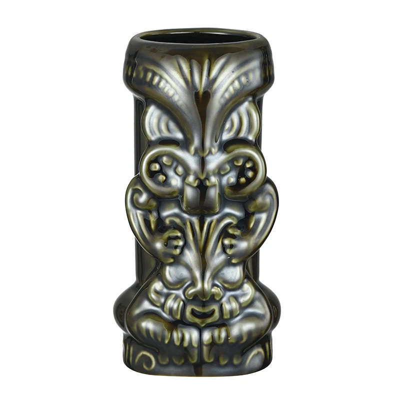 Owl Shape Tiki Mug Ceramic Cup Hot Sale Beer Cup Coffee Mug Tiki Cup Ceramic Crafts