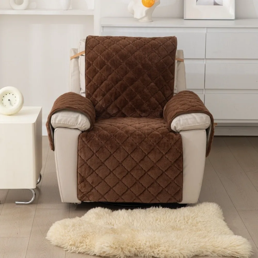 Chivas Sofa Cushion Autumn Winter Thickened Single Seat Fixed Non Slip Cover