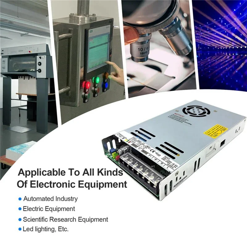 【A87T】LRS-350-24V LRS-350-12 350W مخرج واحد تحويل التيار الكهربائي 12V 29A AC-DC SMPS