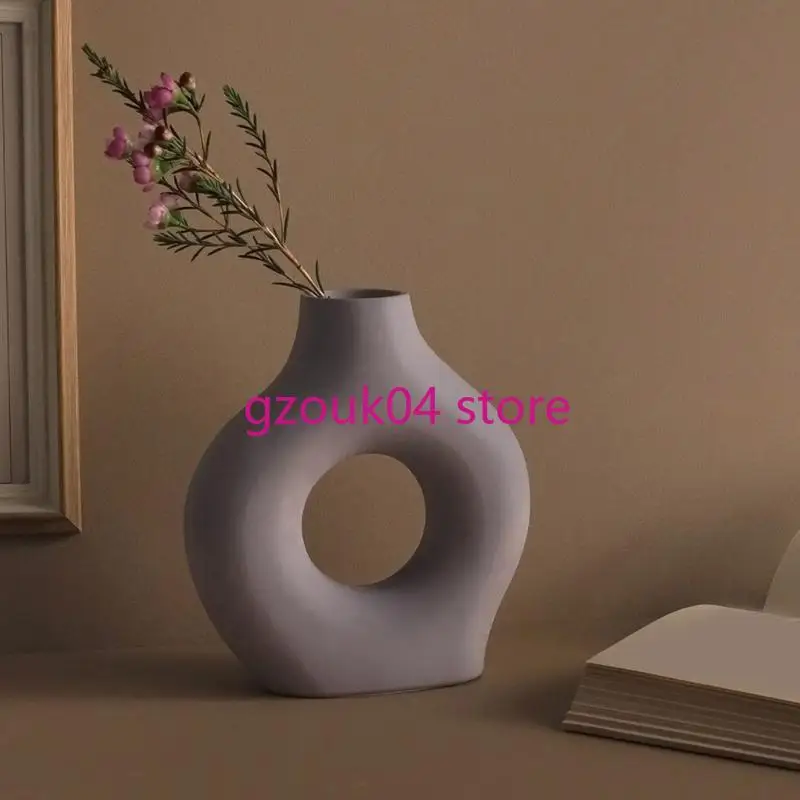 

68TD Flower Vase Mould Flexible Silicone Mold for Planter Handmade Home Decoration for Dining Table Flowerpot Molding Tool