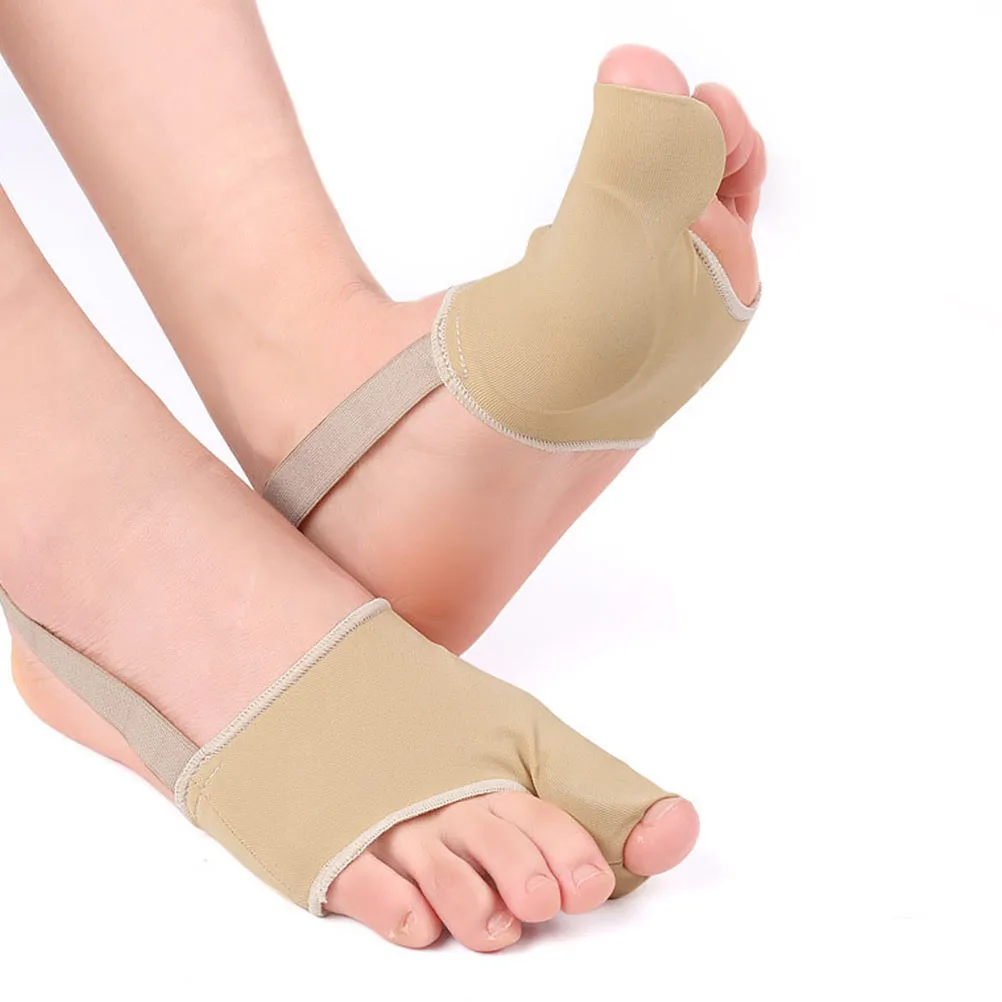 

1Pair Hallux Valgus Sock Toe Separator Bunion Correct Cover Nylon Sebs Flexible Wear-Resistant Big Toe Orthotic