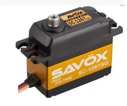 

Цифровой сервопривод SAVOX Super Speed Steel Gear 1:8, 1:10, радиоуправляемый автомобиль/лодка SC-1267SG