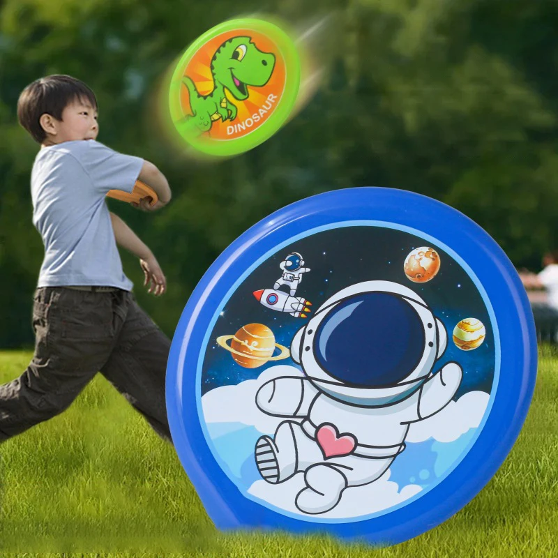 

Funny Cartoon Cute Children's Soft Flying Disc Toy Pet Dog Outdoor Sports Toys Parent-child Interaction Holiday Birthday Gifts