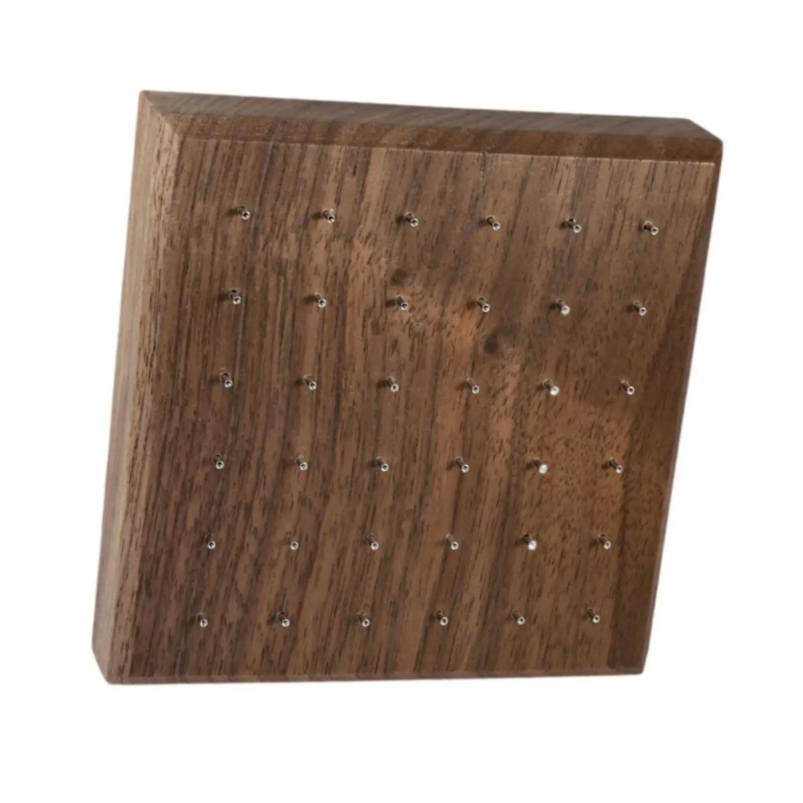 

Деревянные шпильки для ушей, стильная доска для шпилек для носа, шпильки для губ, личное использование, 10 см x 10 см x 2 см