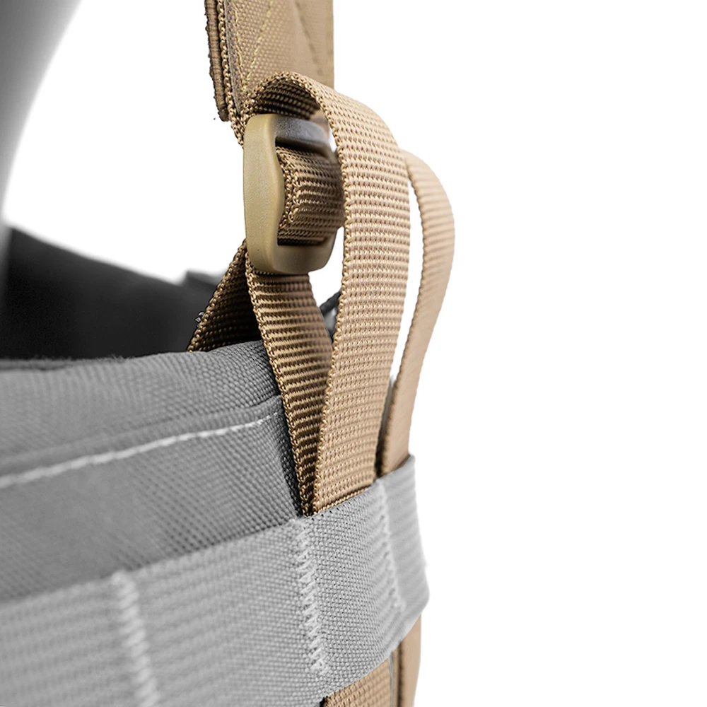 ยุทธวิธี MOLLE สายคล้องไหล่ Heavy Duty เข็มขัดเอว Y-Type Suspenders เอวซีลสายรัดฟังก์ชั่น Harness